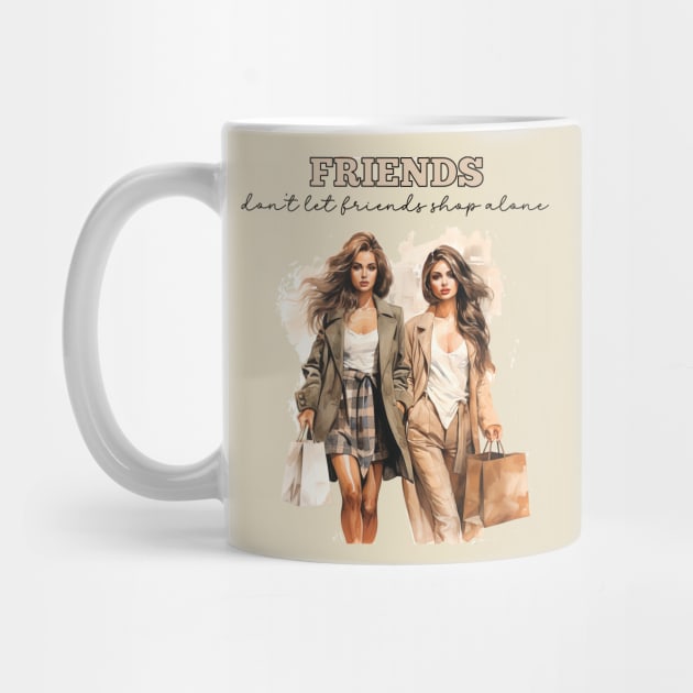 Friends Don't Let Friends Shop Alone by Teresa's Store 1